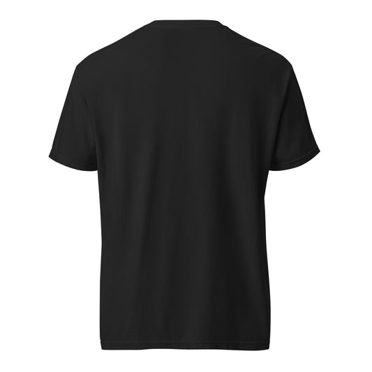 Grand Hôtel du Roi heavyweight garment-dyed t-shirt, black — back