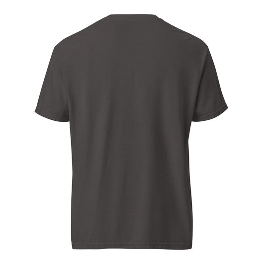 Shakh Aero Club heavyweight garment-dyed t-shirt, graphite — back