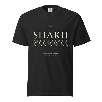The Endgame heavyweight graphic t-shirt, black — front