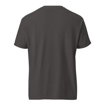Shakh Aero Club heavyweight garment-dyed t-shirt, graphite — back
