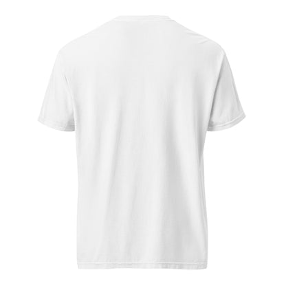 Lexicon of Kings heavyweight garment-dyed graphic t-shirt in white — view 2