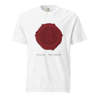 The Vizier heavyweight graphic t-shirt, white — front
